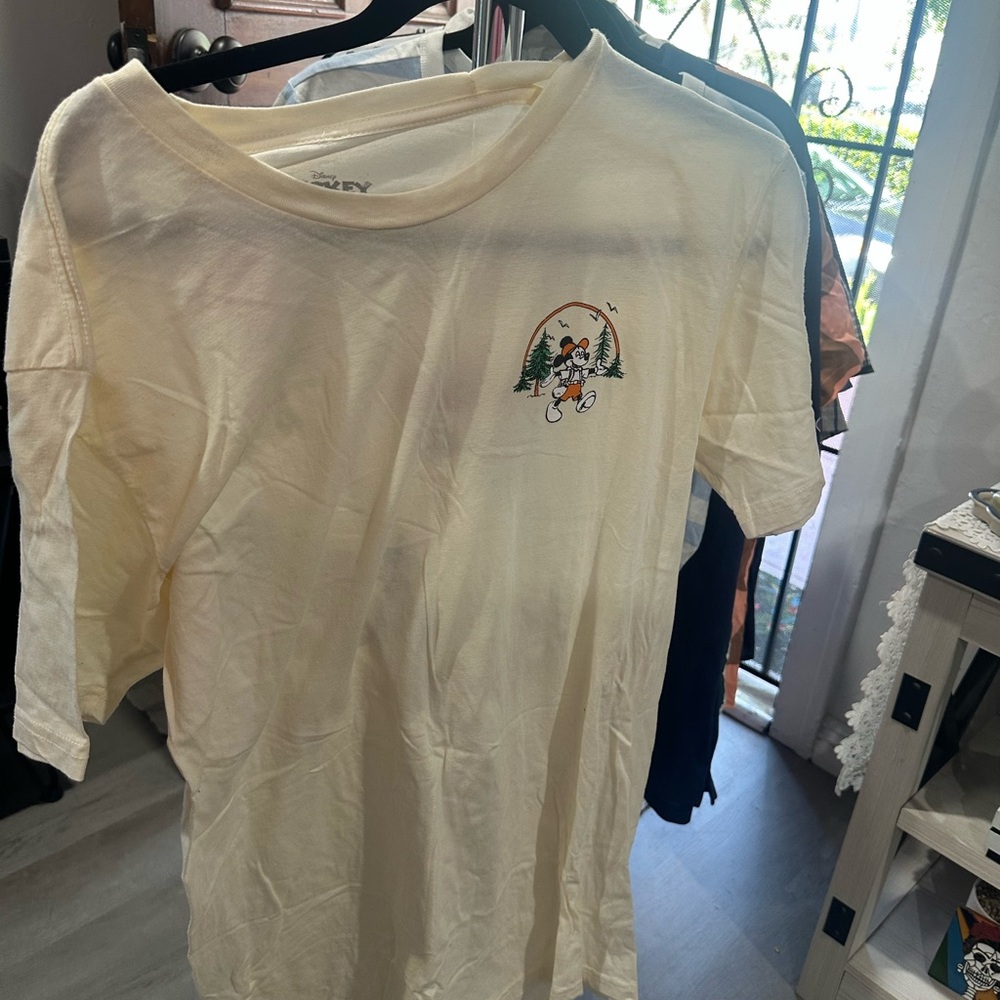 Disney Cream Short Sleeve Tee